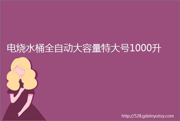 电烧水桶全自动大容量特大号1000升